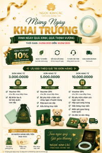 MỪNG NGÀY KHAI TRƯƠNG