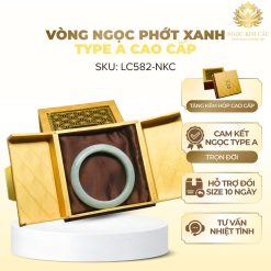 VÒNG NGỌC PHỈ THÚY TYPE A - PHỚT XANH